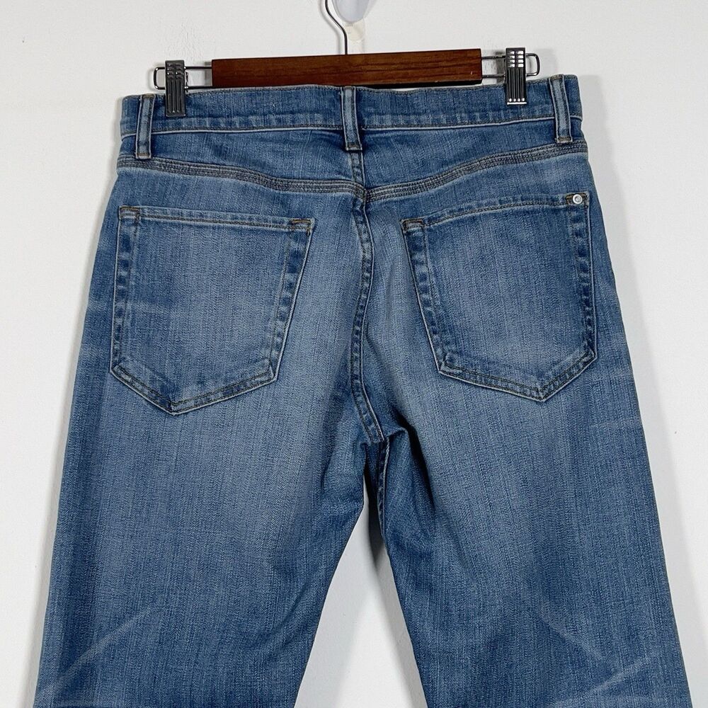 BLDWN Modern Slim Leg Jeans Mens Sz 31x32 Light Wash Button Fly - Picture 4 of 13